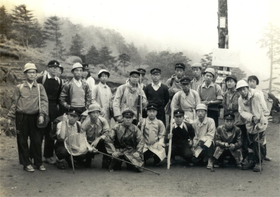 昭和33(1958)年7月20日-23日美ヶ原昆虫採集写真