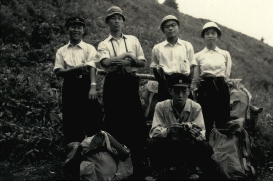 昭和33(1958)年7月20日-23日美ヶ原昆虫採集写真