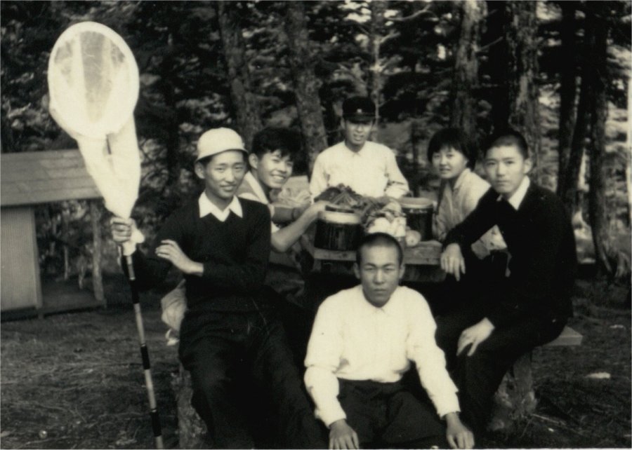 昭和33(1958)年7月20日-23日美ヶ原昆虫採集写真