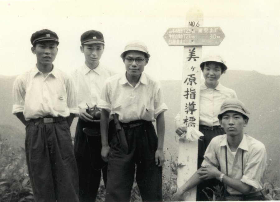 昭和33(1958)年7月20日-23日美ヶ原昆虫採集写真