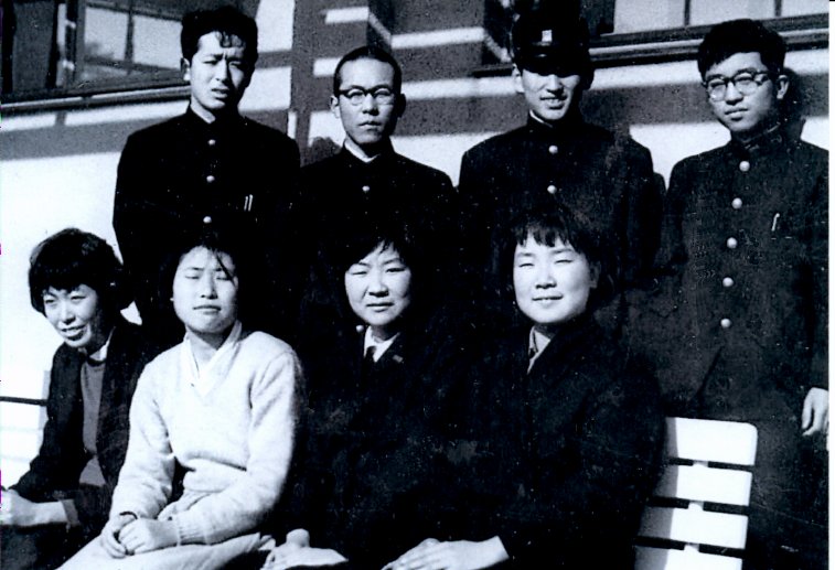 昭和35(1960)年3月卒業生写真