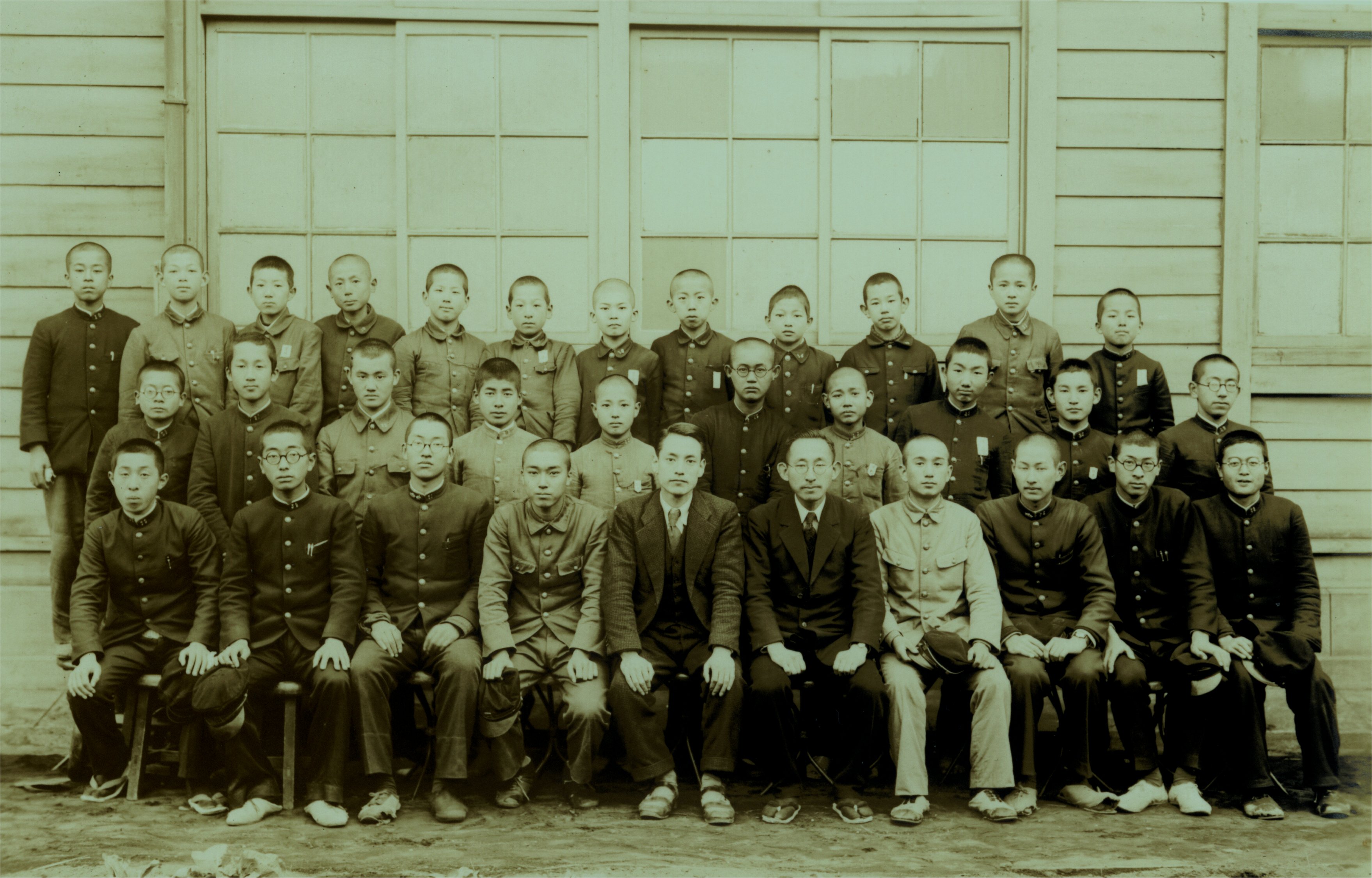 昭和16(1941)年春送別会